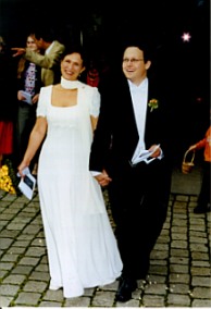 Das frisch vermählte Paar