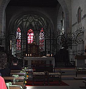 Innenaufnahme vom Reichenauer Münster